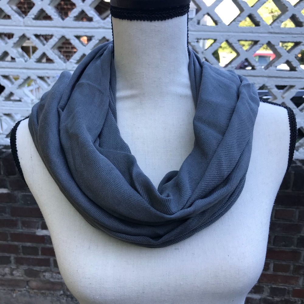 NEW Gray Pashmina Scarf